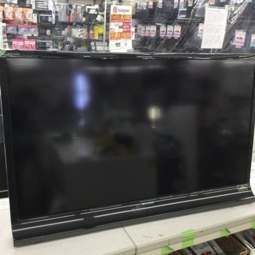 #L-107【ご来店いただける方限定】SHARPの40型液晶テレビです