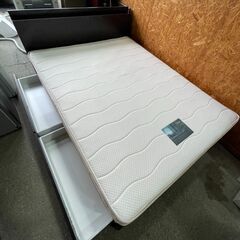 R1101 ダブルベッド 引き出し付き