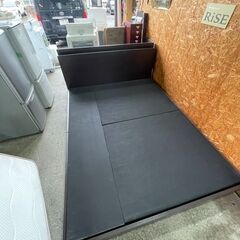 R1101　ダブルベッド　引き出し付き　