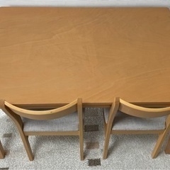 【ネット決済】テーブル＆椅子2脚