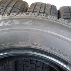 冬 15インチ VRX2 ブリヂストン 205/65R15 点検OK 4本【富山 手渡しもOK】日本製 ブリザック BS ブリジストン 205/65/15 中古 205/65-15