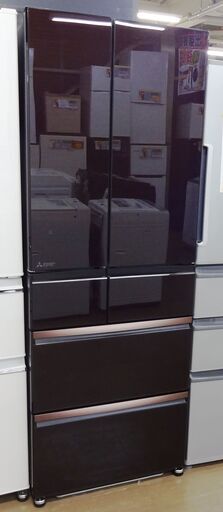 三菱 冷蔵庫 MR-WX52D-BR 中古品 517L 2019年