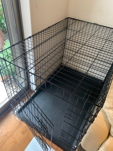 ペット用ケージLサイズ　中型犬から大型犬　feandrea 2ドア仕様