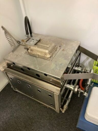 いかやき焼き台　鉄板　業務用　【大阪での新品購入品\u0026希少！】