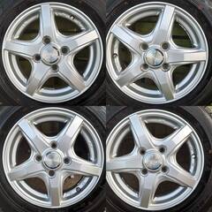 DUNLOP　スタッドレスタイヤホイールセット　145/80R13