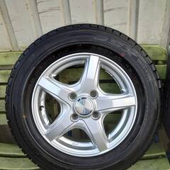 DUNLOP　スタッドレスタイヤホイールセット　145/80R13