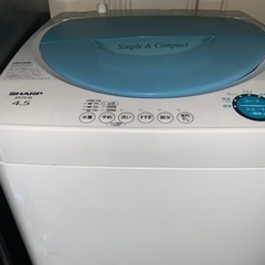 SHARP洗濯機②