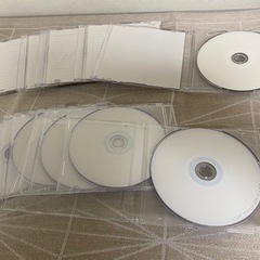 BD-RE、DVD-R、ケース付き各5枚の10枚セット‼️