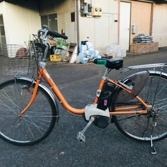 ジモティ見たで5％OFF】PANASONIC 電動アシスト自転車【1408】