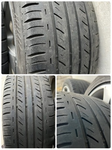 オデッセイRB1アブソルート後期 純正18インチアルミホイール