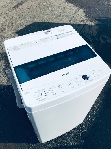 ♦️EJ886番Haier全自動電気洗濯機 【2019年製ネット】
