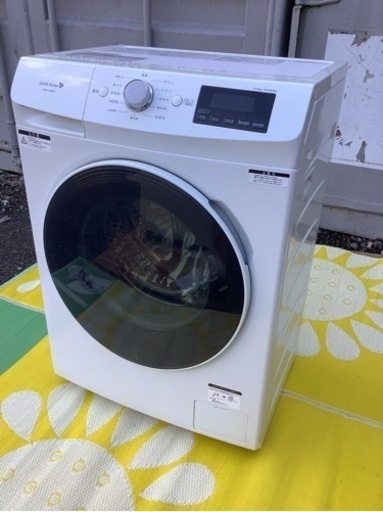 中古　美品　ヤマダ電機　ドラム洗濯機