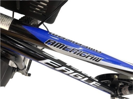 自転車 【美品】AMERICAN EAGLE 24インチ自転車 ギア付き