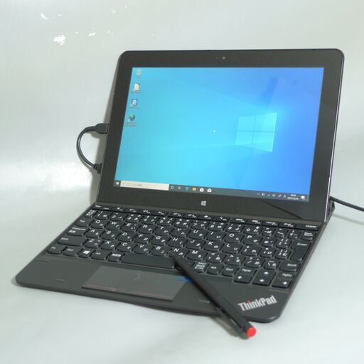 超高速SSD 中古美品 Lenovo レノボ ThinkPad 10 タブレット 10.1型ワイド Atom 4GB 無線 WiFi Bluetooth webカメラ Windows10 Office