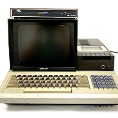 【レトロ】 シャープ パーソナルコンピューター レトロPC、ＰＣ...