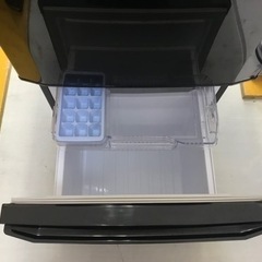 【リサイクルサービス八光　田上店　安心の1か月保証　配達・設置OK】三菱 146L 2ドア冷蔵庫（サファイアブラック）MITSUBISHI MR-P15X-B　2013製