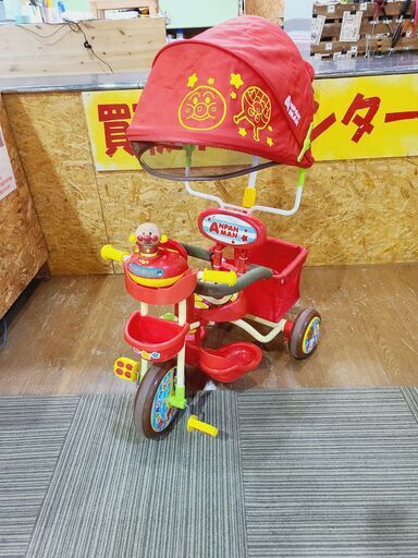 愛品館市原店 三輪車 それいけ アンパンマンデラックスii レッド 管理iej 104 愛品館 市原店 八幡宿の三輪車 の中古あげます 譲ります ジモティーで不用品の処分