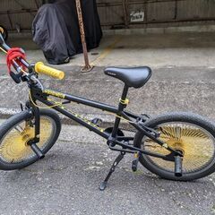 BMX街乗り仕様ジャイロブレーキ付き