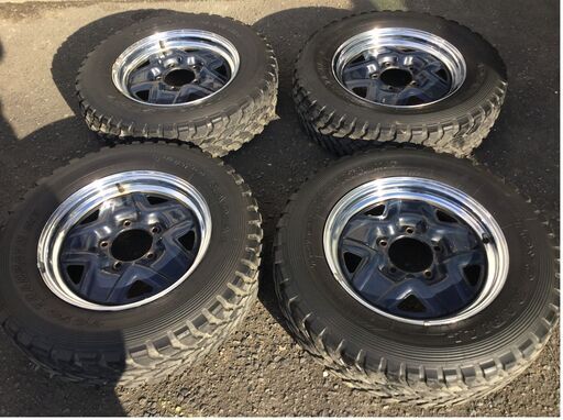 決まりました。スズキ ジムニー用 195R16 TRANPATH M/T中古タイヤ ...