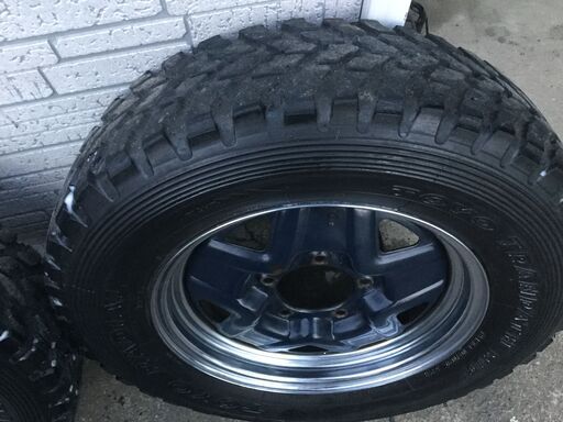 決まりました。スズキ ジムニー用 195R16 TRANPATH M/T中古タイヤ