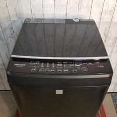 Hisense 全自動洗濯機 5,5kg HW-G55E5KK keyword マットブラック