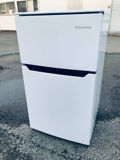 ♦️EJ907番 Hisense2ドア冷凍冷蔵庫 【2018年製】