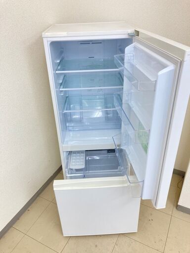 【地域限定送料無料】中古家電2点セット AQUA冷蔵庫184L+HITACHI洗濯機5kg