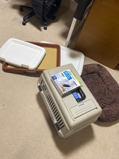 中型犬に使用していました飼育セット！ 中型犬に使用していました飼育セット！