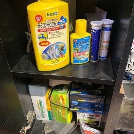 熱帯魚水槽一式 水槽台＋エーハイムなど全て