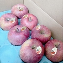 長野県産　りんご　7個　無料で　お譲りします。