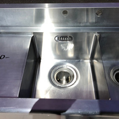 ⭐︎中古品　フジマック　2槽水切りシンク　1350×600×800mm  厨房機器⭐︎