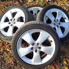 30プリウス　純正17インチ　タイヤホイルセット