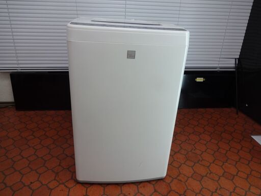 ID 985070　洗濯機アクア5.0Kg　２０１６年製　AQW-S5E3（KK)
