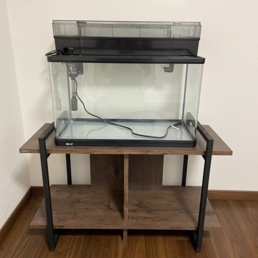 Gex 60cm 水槽 上部フィルター 水槽台 プロテインマニア 川越の家具の中古あげます 譲ります ジモティーで不用品の処分
