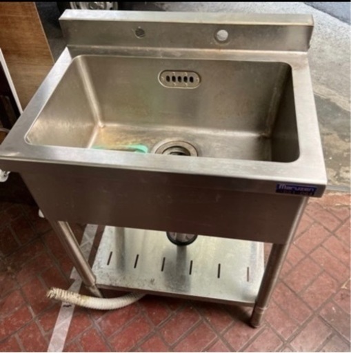 ステンレス・シンク・一槽シンク中古品★