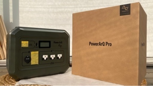 【値下げ】ポータブル電源/PowerArQ Pro/大容量/1000Wh/Smart tap