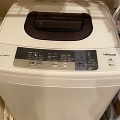 洗濯機 HITACHI  5kg