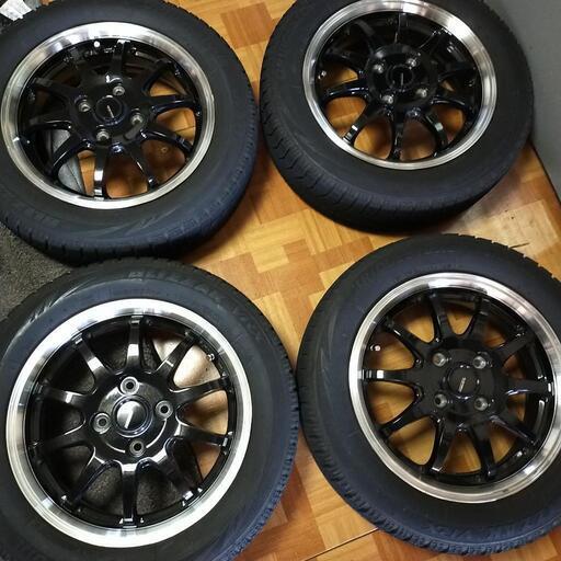 155/65/r14 タイヤ ホイールセット ブリジストン スタッドレス