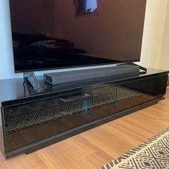 テレビボード　ブラック　150cm