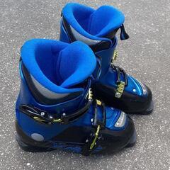 スキーブーツ　22cm　青　
