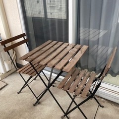 【ネット決済】IKEA椅子テーブル