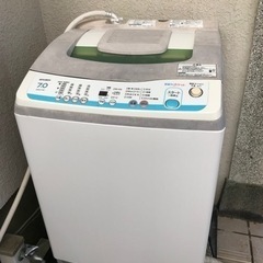 洗濯機　全自動7kg  無料
