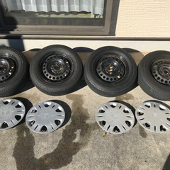 【ネット決済】185/70R14 タイヤ・鉄ホイール