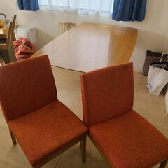 【ネット決済】ニトリのダイニングテーブルと椅子2脚