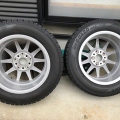 ⭐️メルセデスベンツBクラスで使用⭐️スタッドレスホイールセット バリ山美品