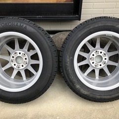 ⭐️メルセデスベンツBクラスで使用⭐️スタッドレスホイールセット バリ山美品