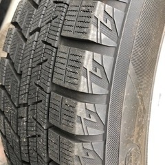 ⭐️メルセデスベンツBクラスで使用⭐️スタッドレスホイールセット バリ山美品