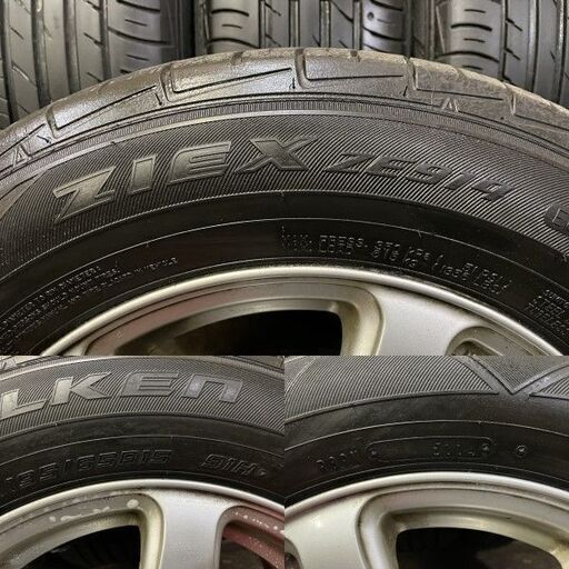 FALKEN ZIEX ZE914 195/65R15】夏タイヤ【BS FEID 15インチ 6J5HPCD100 