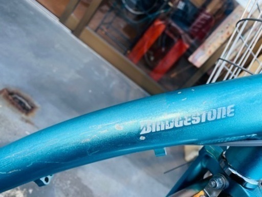 希少。ブリジストン。自動で点灯するオートライト付き。アルミ製部品