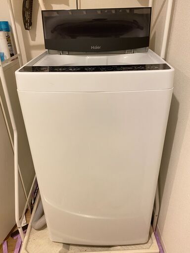 洗濯機  Haier  JW-C55D   5.5kg 全自動洗濯機  中古  美品　2019年製